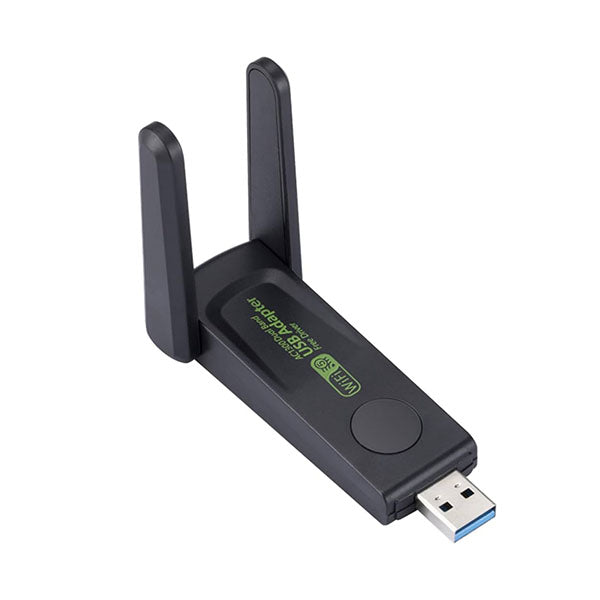 ADAPTADOR WIFI USB 1300Mbps 2.4G/5G (01-01-135)