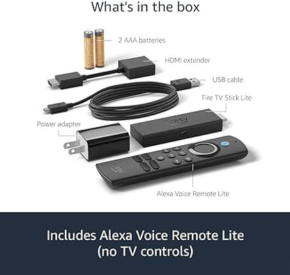 FIRE TV STICK LITE C/CONTROL D/VOZ POR ALEXA AMAZON B091G4YP57