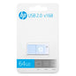 FLASH MEMORY HP V168 64GB USB 2.0 BLUE