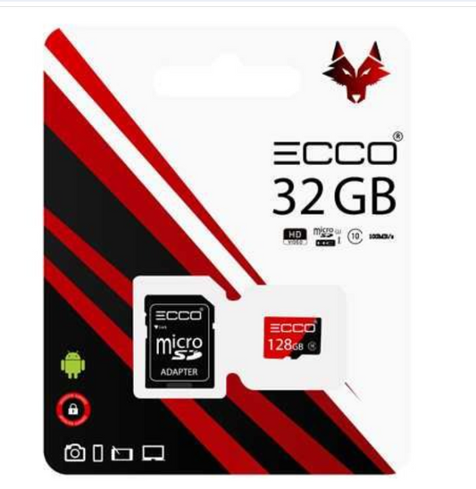 MICRO SD ECCO 4GB-16GB-32GB-64GB