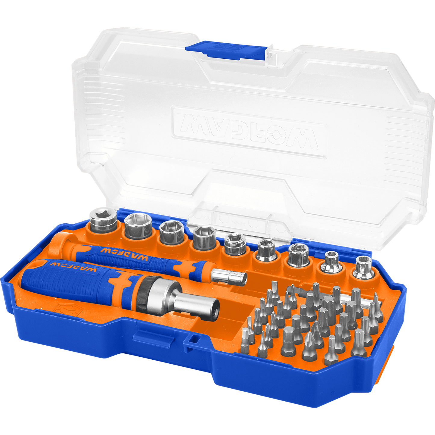 SET DESTORNILLADOR 43 PCS CR-V WADFOW